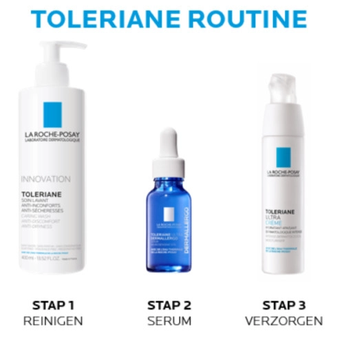 La Roche-Posay Toleriane Wascrème 400ml bestellen bij Mijnhuidonline