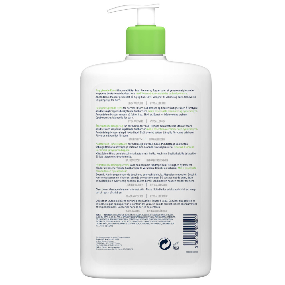 CeraVe Hydraterende Reinigingscrème 473ml