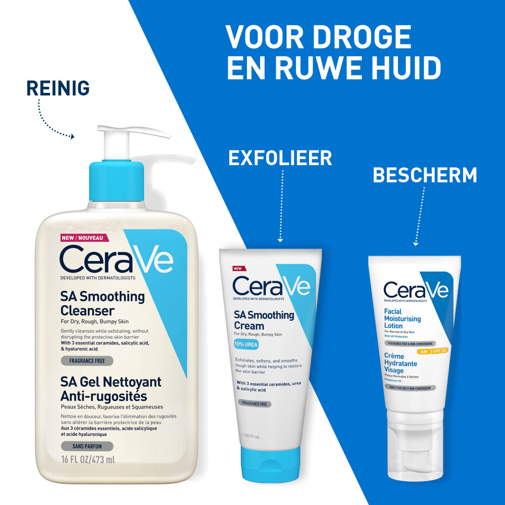 CeraVe SA Anti-Ruwe Huid Reiniger 236ml