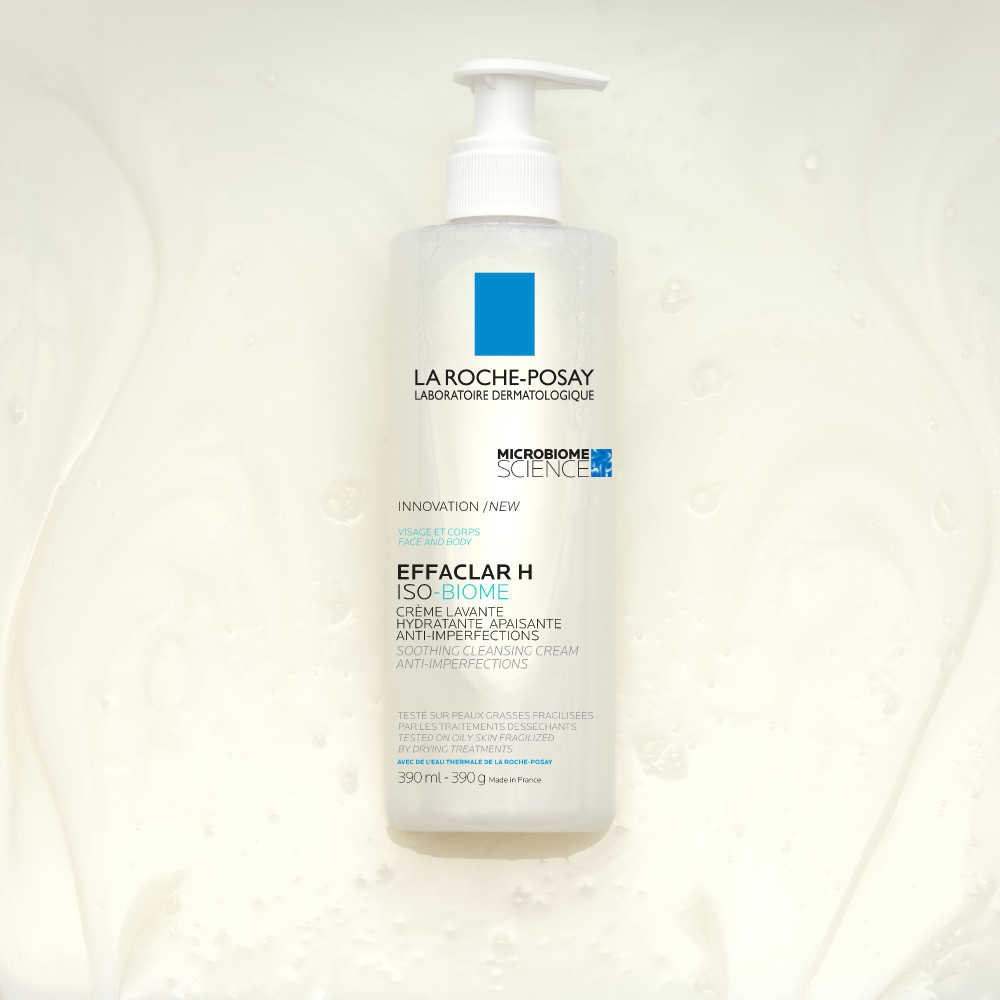 La Roche-Posay Effaclar H Iso-Biome Hydraterende Reinigingscrème 390ml