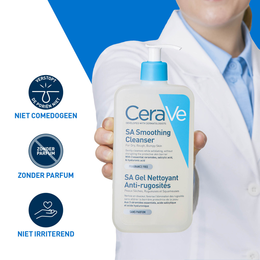CeraVe SA Anti-Ruwe Huid Reiniger 473ml