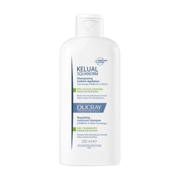 3282770396423_Ducray_KELUAL_SQUANORM_Regulerende_Verzorgende_Shampoo_Vette_Schilfers_200ml_1