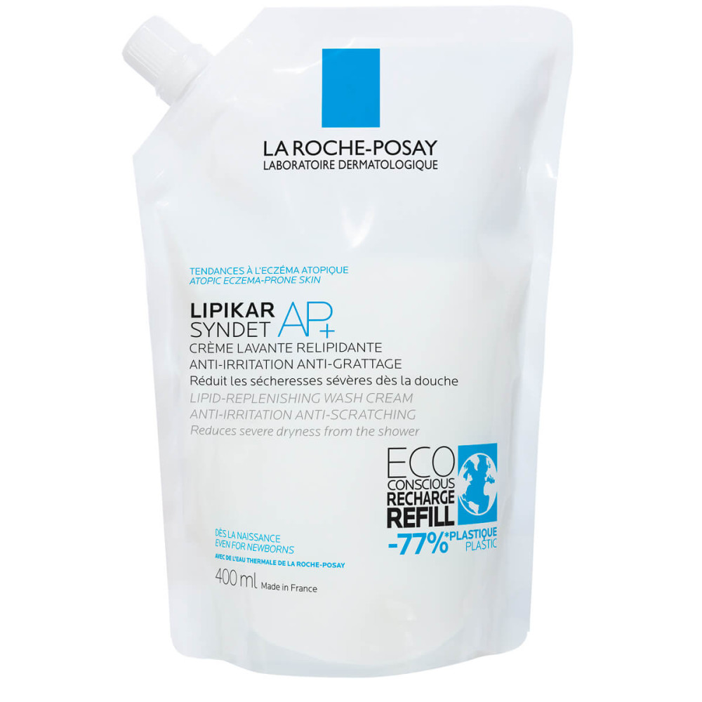 La Roche-Posay Lipikar Syndet AP+ Lichaamsreiniging Navul 400ml