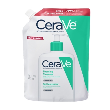 CeraVe Schuimende Reinigingsgel Navul Normale tot Vette huid 473ml