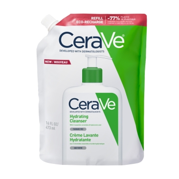 CeraVe Hydraterende Reinigingscrème Navul Normale tot Droge Huid 473ml