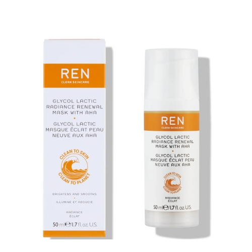 REN Clean Skincare Radiance Glycol Lactic Renewal Mask 50ml