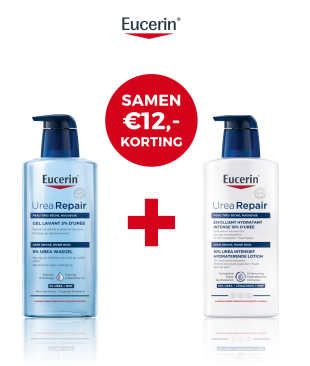 Eucerin Urea Bundle pack (UreaRepair Wasgel 5% Urea 400ml + UreaRepair Body Lotion 10% Urea 400ml)