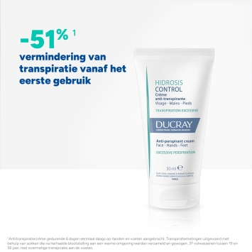 Ducray HIDROSIS Control crème multizones 50ml