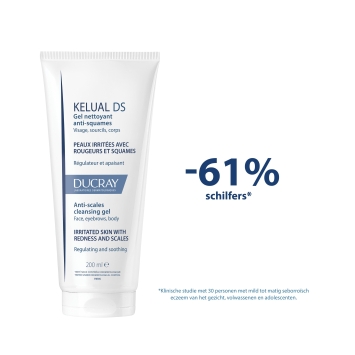 Ducray KELUAL DS Reinigingsgel tegen schilfers 200ml