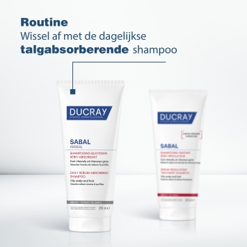 Ducray SABAL Talgregulerende Verzorgende Shampoo Vette hoofdhuid 200ml