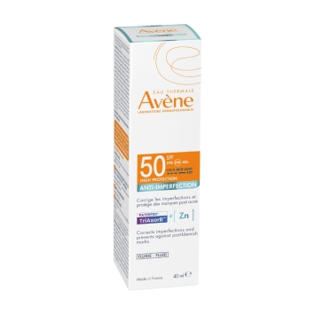 Avène Zonverzorging Anti-Onzuiverheden Fluïde SPF50 40ml