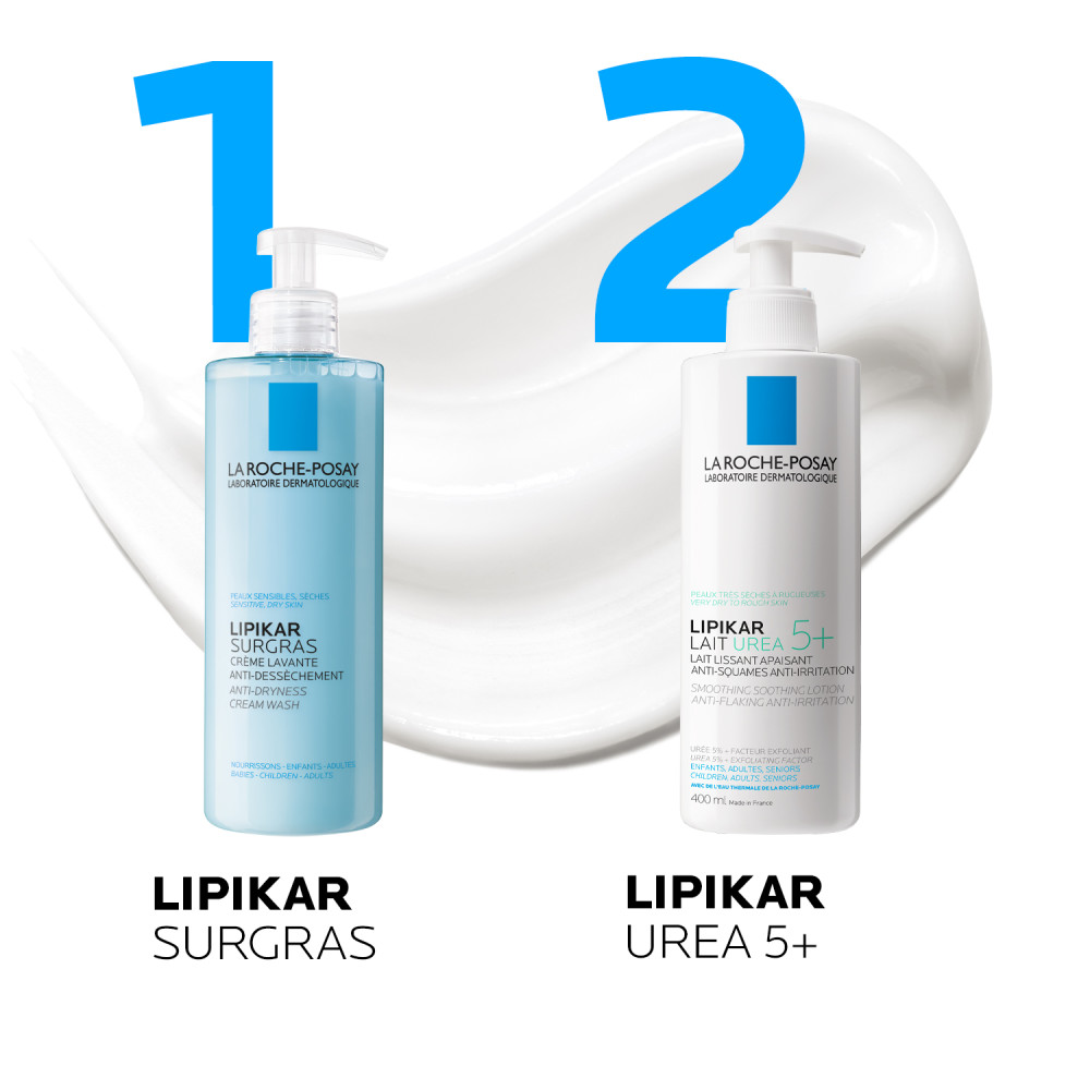 La Roche-Posay Lipikar Lait Urea 5% Bodylotion 400ml