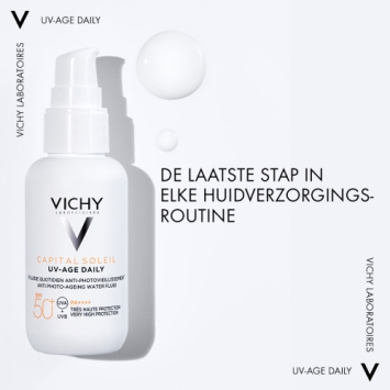 Vichy Capital Soleil UV-Age Daily SPF50+ Zonnebrand Getint Light 40ml