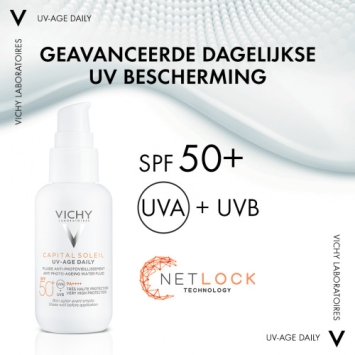 Vichy Capital Soleil UV-Age Daily SPF50+ Zonnebrand Getint Light 40ml