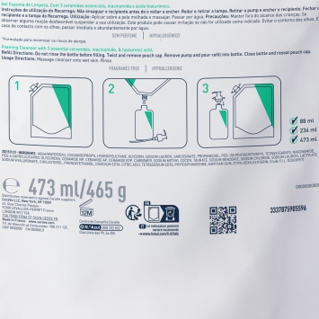 CeraVe Schuimende Reinigingsgel Navul Normale tot Vette huid 473ml