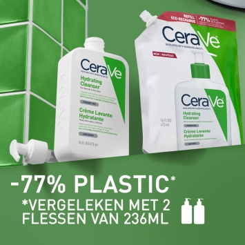 CeraVe Hydraterende Reinigingscrème Navul Normale tot Droge Huid 473ml