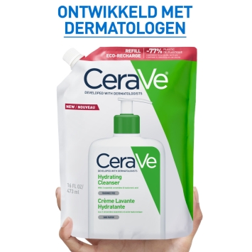 CeraVe Hydraterende Reinigingscrème Navul Normale tot Droge Huid 473ml