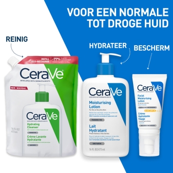 CeraVe Hydraterende Reinigingscrème Navul Normale tot Droge Huid 473ml