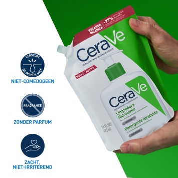 CeraVe Hydraterende Reinigingscrème Navul Normale tot Droge Huid 473ml