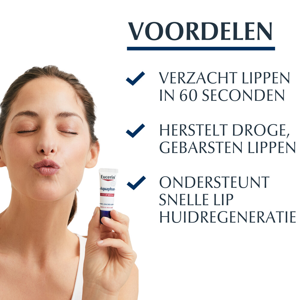 Eucerin Aquaphor SOS Lip Balm 10ml