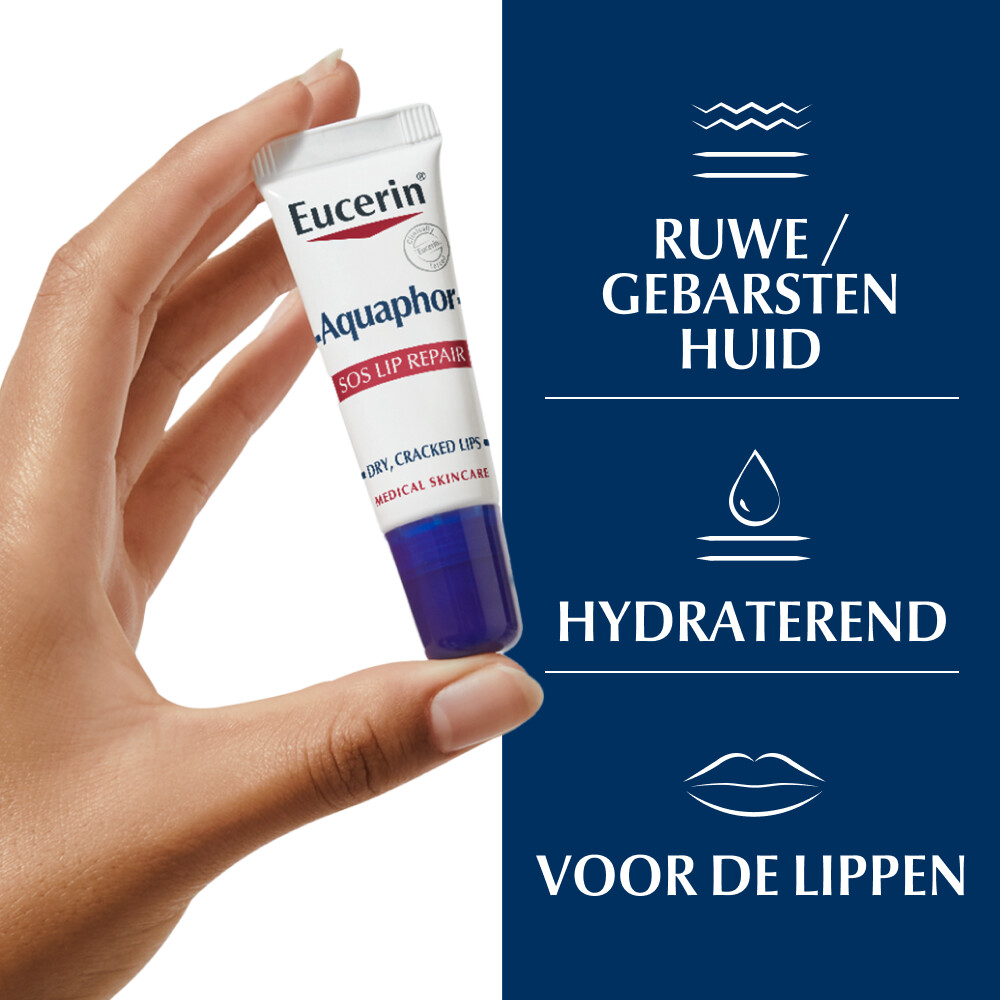 Eucerin Aquaphor SOS Lip Balm 10ml