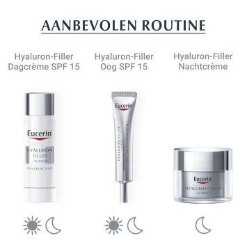 Eucerin Hyaluron-Filler + 3x EFFECT Dagcrème Normale tot Gemengde Huid SPF15 50ml