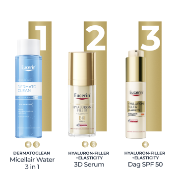 Eucerin Hyaluron-Filler + Elasticity Ultralichte Dagcrème SPF 50 50 ml