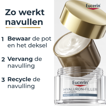 Eucerin Hyaluron-Filler + Elasticity Nachtcrème NAVULLING 50ml