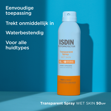 ISDIN Transparent Spray Wet Skin SPF 50 250 ml