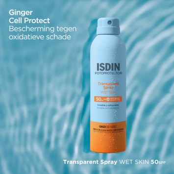 ISDIN Transparent Spray Wet Skin SPF 50 250 ml