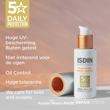 ISDIN Fusion Water MAGIC Repair Color SPF 50 50ml