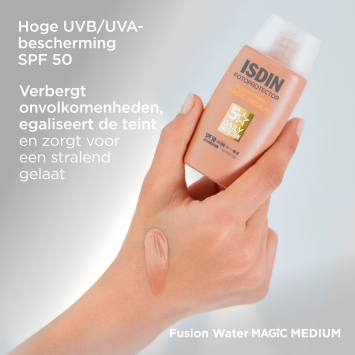 ISDIN Fusion Water MAGIC Color Medium SPF 50 50ml