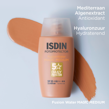 ISDIN Fusion Water MAGIC Color Medium SPF 50 50ml