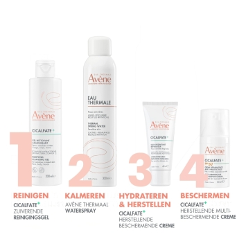 Avène Cicalfate+ Reinigingsgel Geïrriteerde Gevoelige Huid 200ml