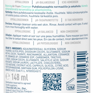 CeraVe Balancing Air Foam Reiniger 148ml