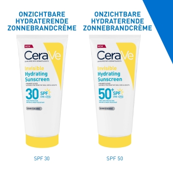 CeraVe Onzichtbare Hydraterende Zonnebrandcrème SPF30 - 177ml