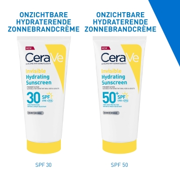 CeraVe Onzichtbare Hydraterende Zonnebrandcrème SPF30 - 75ml