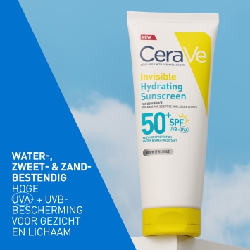 CeraVe Onzichtbare Hydraterende Zonnebrandcrème SPF50 - 75ml