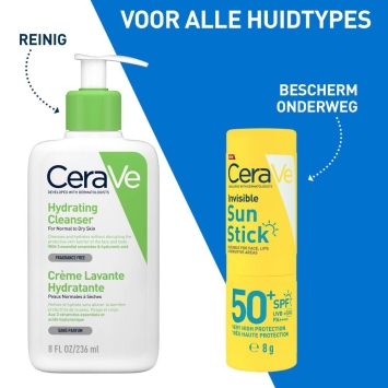 CeraVe Sunscreen Face Stick SPF50 INT 8 gr​