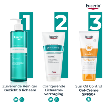 Eucerin DermoPure Triple Action Lichaamscrème 200ml