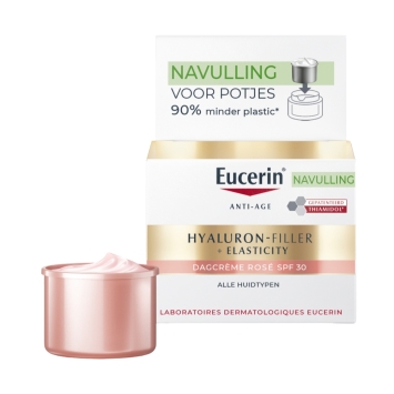 Eucerin Hyaluron-Filler + Elasticity Dagcrème Rose SPF30 Navul 50ml