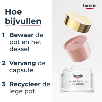 Eucerin Hyaluron-Filler + Elasticity Dagcrème Rose SPF30 Navul 50ml