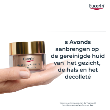 Eucerin Hyaluron-Filler + Elasticity Nachtcrème Navul 50ml