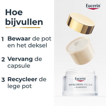 Eucerin Hyaluron-Filler + Elasticity Nachtcrème Navul 50ml