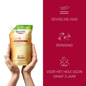 Eucerin pH5 Doucheolie Navulverpakking 400 ml