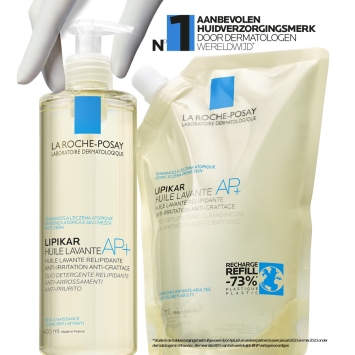 La Roche-Posay Lipikar Reinigingsolie AP+ Navulling 400ml