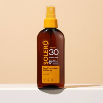 SOLERO Beschermende Zonnebrandolie Spray SPF30 150ml