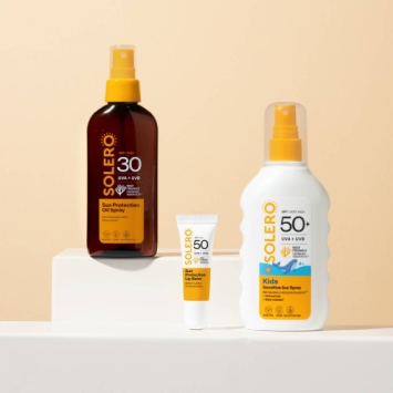 SOLERO Beschermende Zonnebrandolie Spray SPF30 150ml