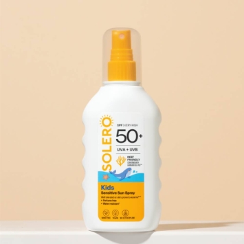 SOLERO Kind Gevoelige Huid Zonnespray SPF50+ 200ml