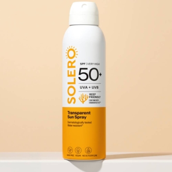 SOLERO Transparante Zonnebrandspray SPF50+ 200ml